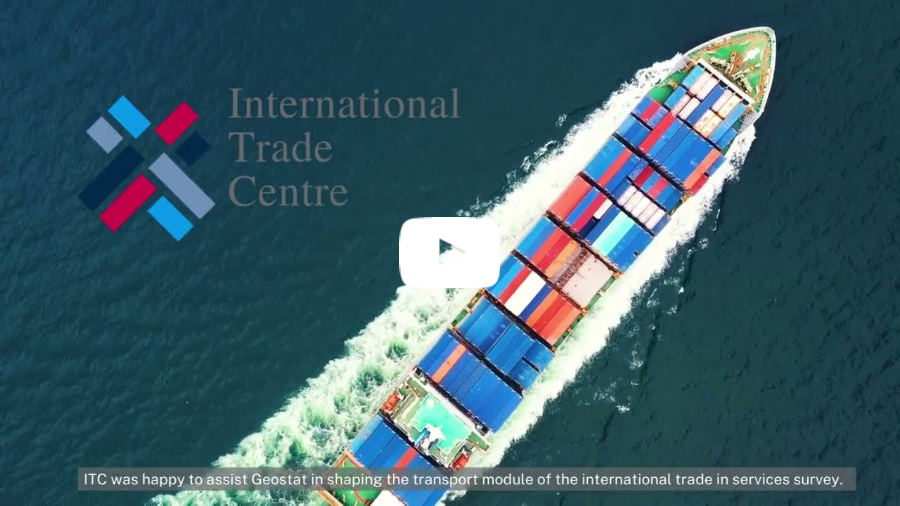 Trade Map publishes Georgia's detailed trade in services statistics.