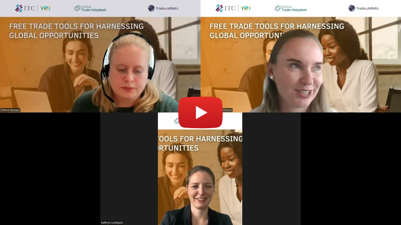 Free Trade Tools for Harnessing Global Opportunities Webinar
